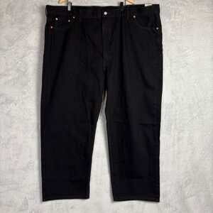 Levis 550 Relaxed Fit Black Jeans‎ Mens 54x30 NWT 01550-0260 Cotton Denim